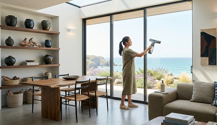 how to clean the house fast